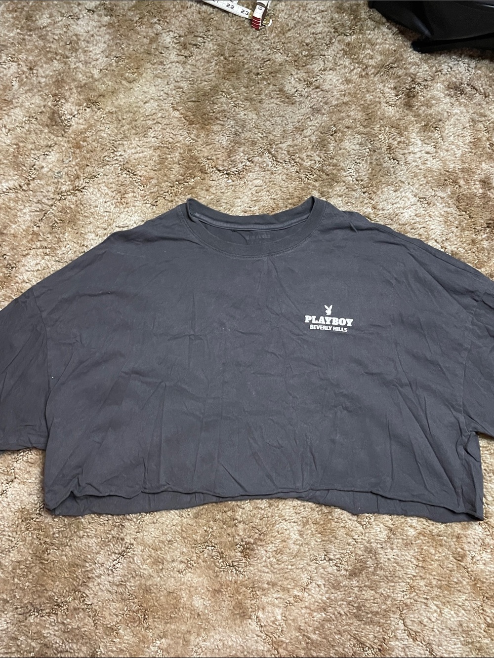 Playboy Beverly Hills Cropped T Shirt